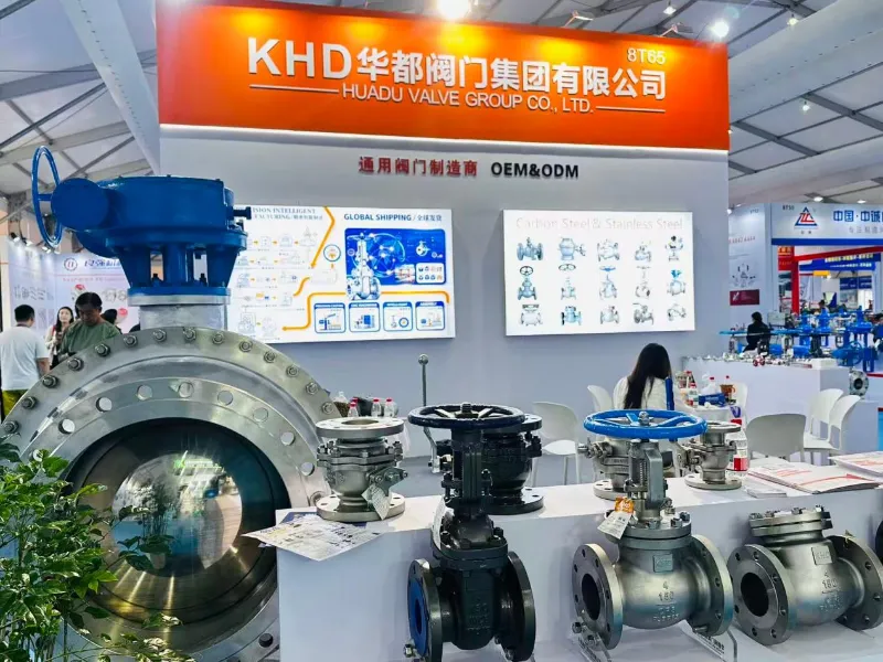 Zhejiang Int'l Valve Industry Chain Fair 2026 avslutades framgångsrikt — Tack för att du besökte Huadu Valve Group (KHD) på monter 8T65